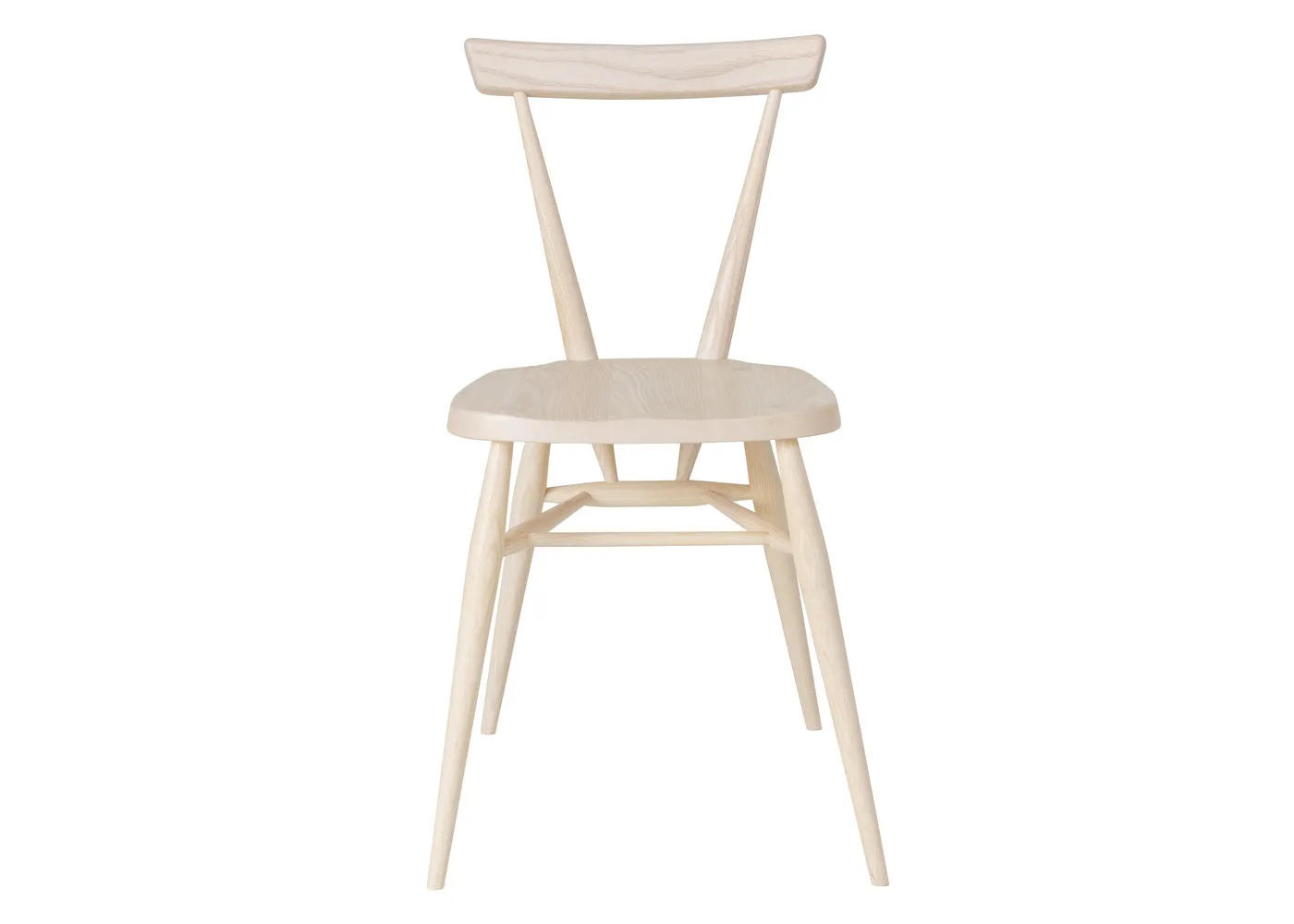 Ercol Originals Stacking Chair Clear Matt Ash