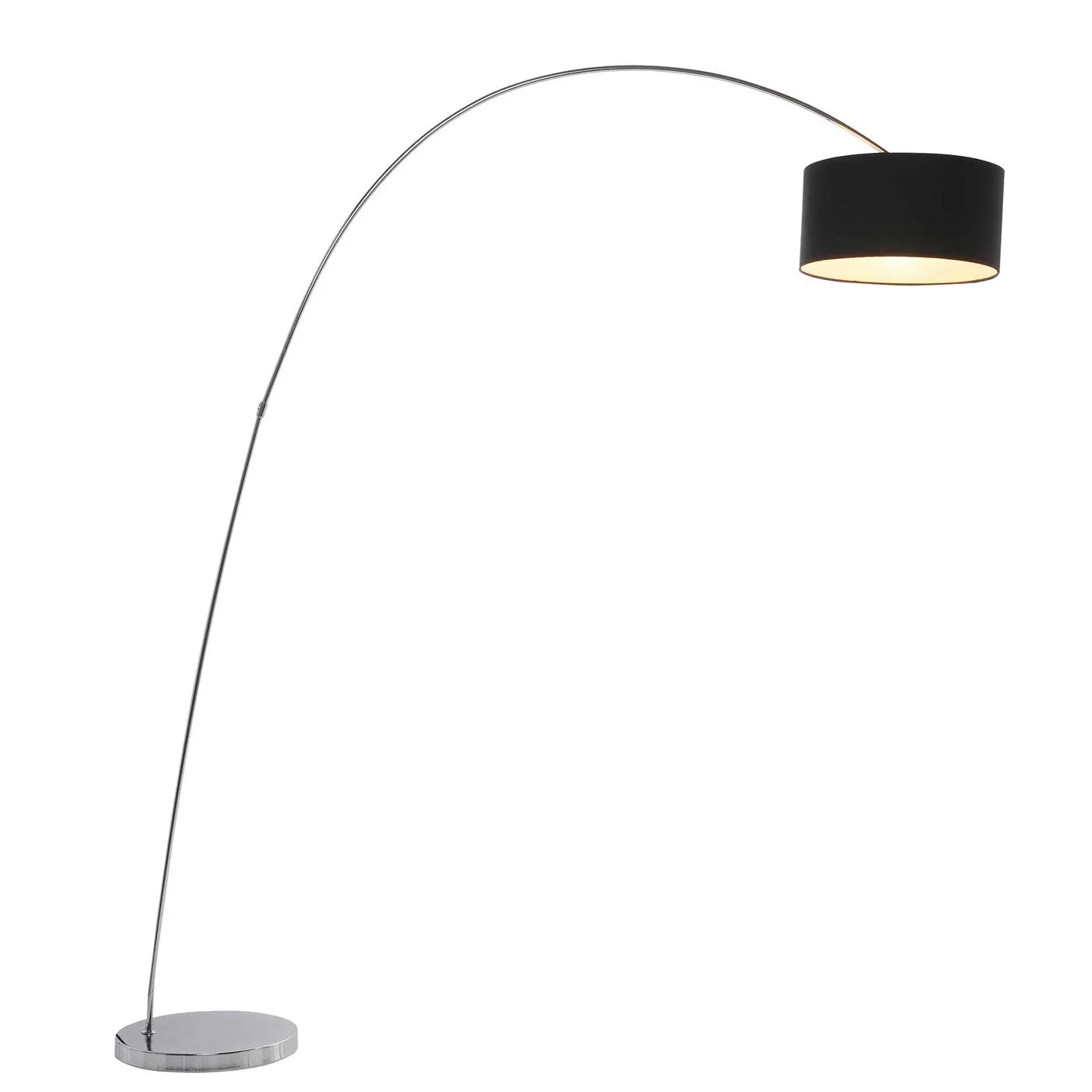 Curve Chrome Floor Lamp