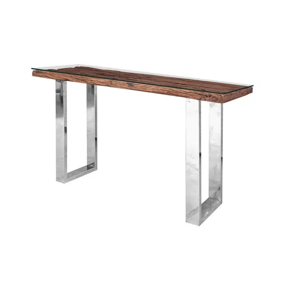 Indus Valley Railway Sleeper Console Table 3