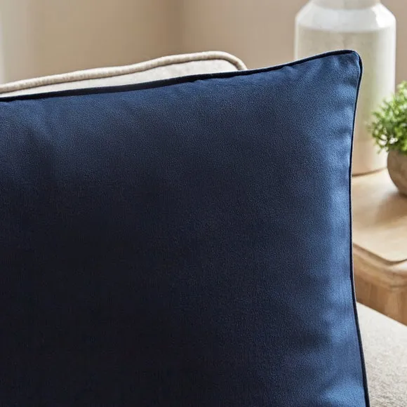 Recycled Velour Square Cushion Cover 2