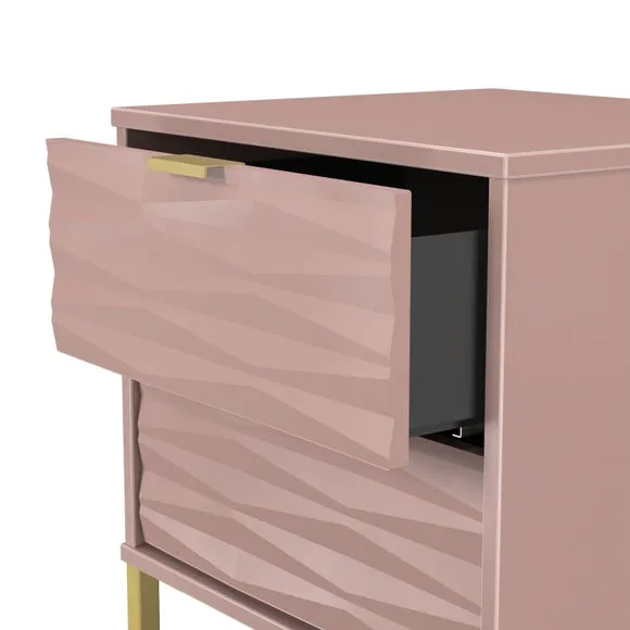 Tuxford 2 Drawer Bedside Table 6