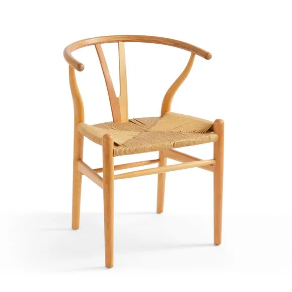 Lara Wishbone Dining Chair, Beech Wood 5