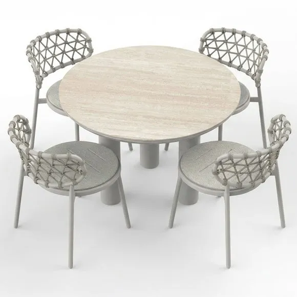 Koko 4 Seater Garden Dining Set 5