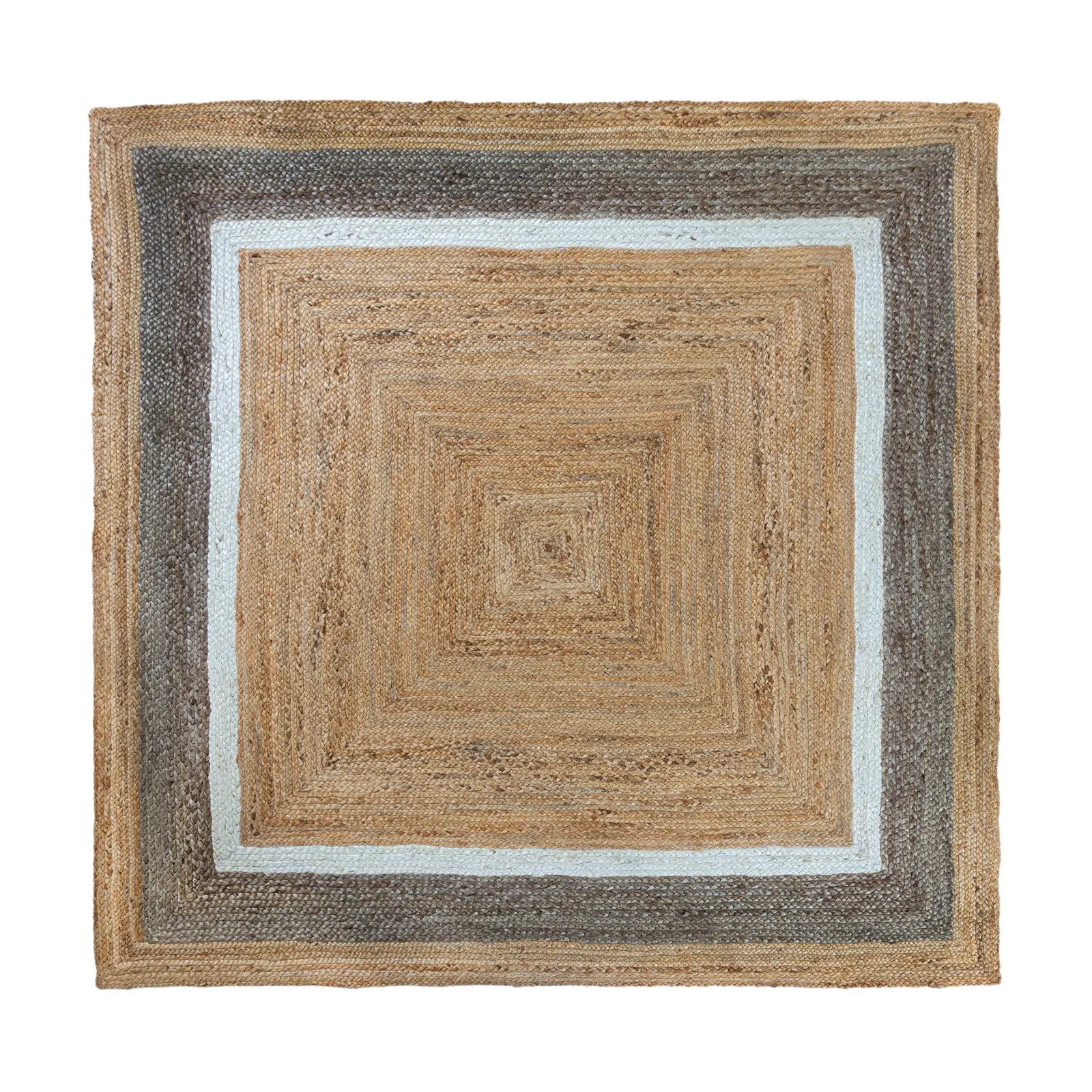 Elements Natural Jute Border Rug