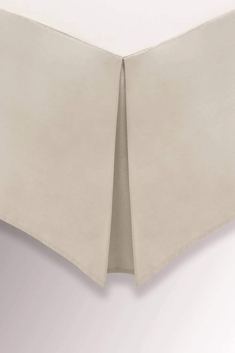 Helena Springfield 'Plain Dye' 180TC Valance in Stone