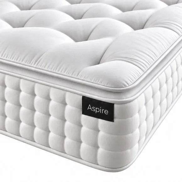 Aspire Alpaca and Silk 5000 Pocket Sprung Pillowtop Mattress