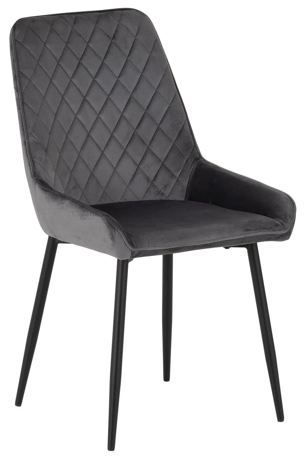 Seconique Avery Chair ( Pair ) in Grey 3