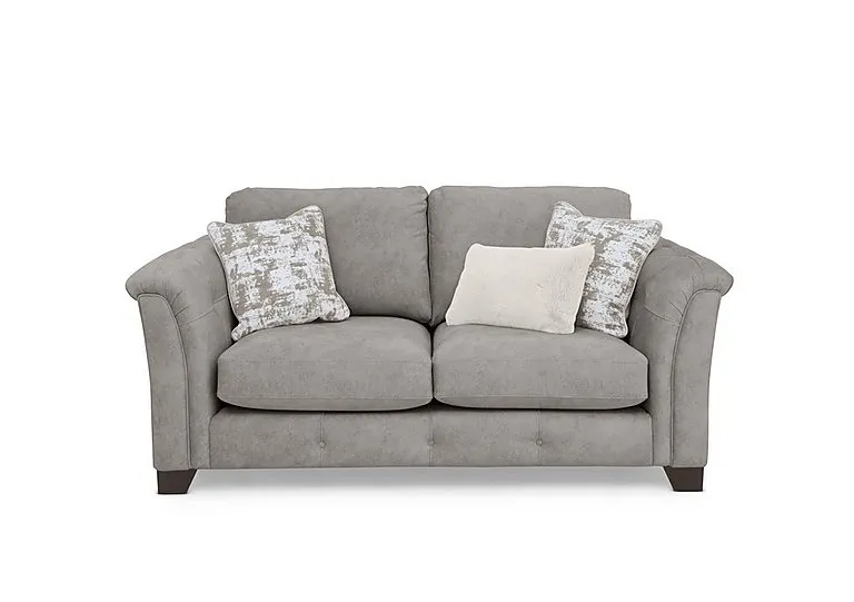 Aura 2 Seater Fabric Classic Back Sofa Bed - Kenzo Oatmeal - Sofas and Armchairs - In Time for Christmas