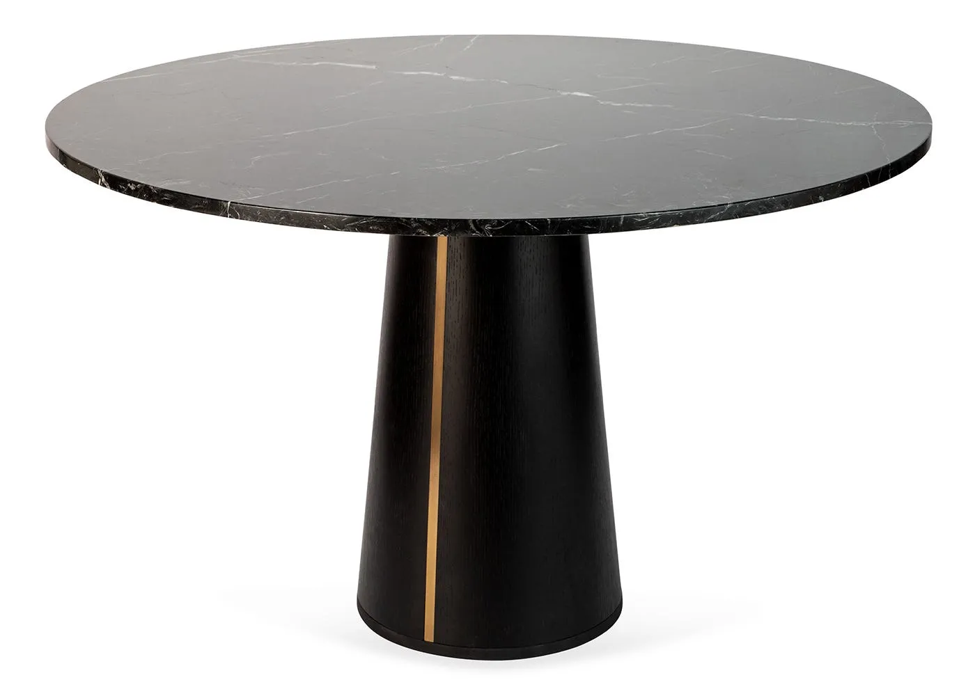 Heal's Totem Dining Table Black Marble Top