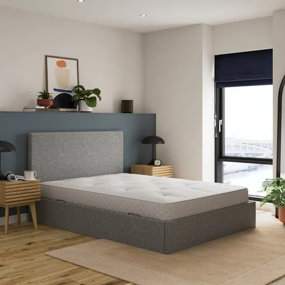 Olton Textured Side Lift Ottoman Bed Frame 3