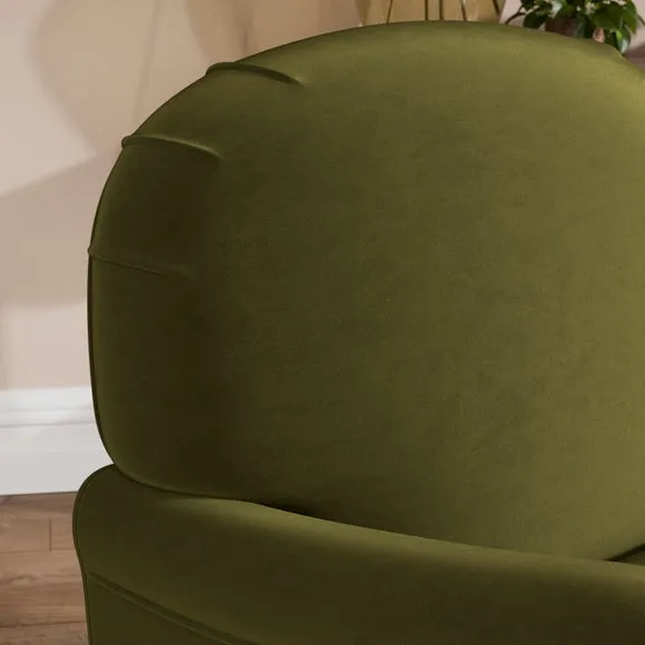 Beatrice II Velvet Armchair 4