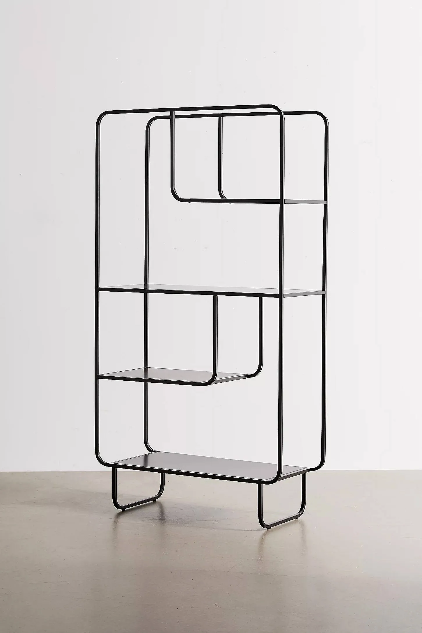 Alana Black Bookshelf - Black 3