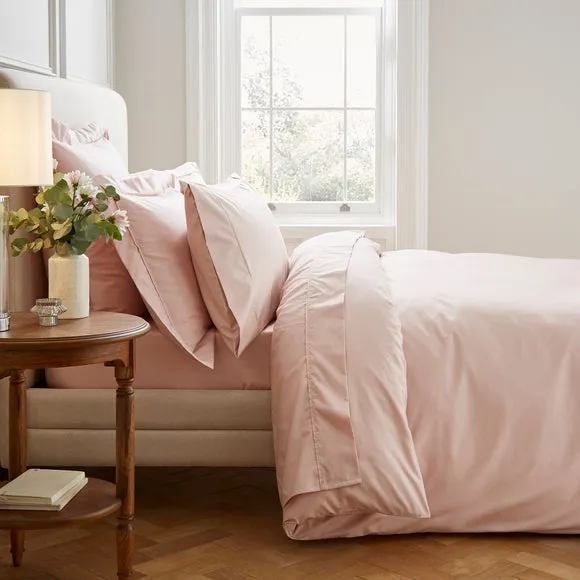 Dorma Crisp & Fresh 400 Thread Count Egyptian Cotton Percale Flat Sheet 2