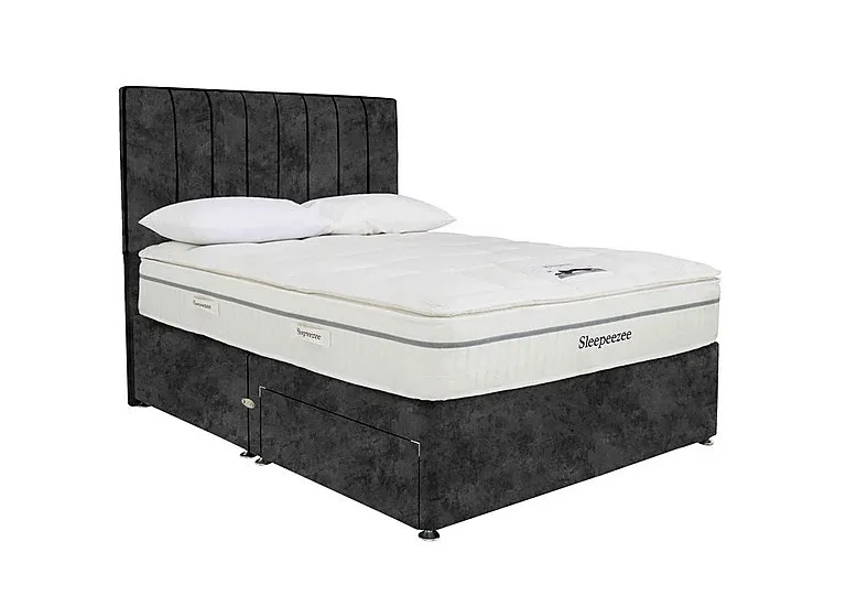 Tranquility 2800 Divan Set - King Size - Daytona Coal