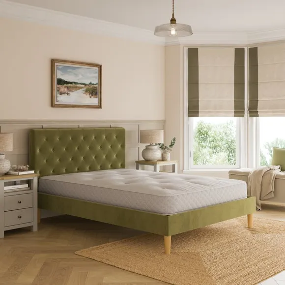 Emberly Velvet Bed Frame 2