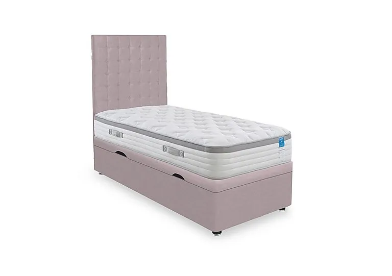 Hybrid 360 Side Lift Ottoman Divan Set - Small Single - Plush Lilac