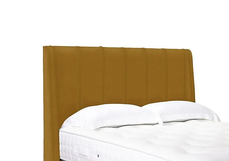 Artisan Collection Akira High Floor Standing Headboard - Single - Plush Corn