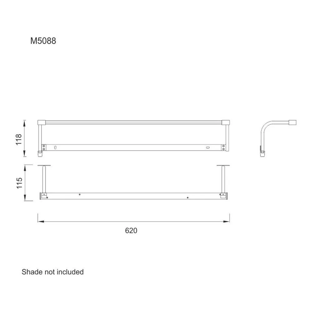 Netlighting Sisley Wall Lamp Chrome 10W 850lm 4000K IP44 LED Big Double in Silver 2