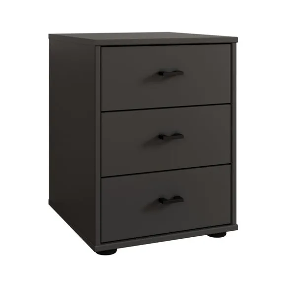 Wiemann Kahla Matt 3 Drawer Bedside Table 3
