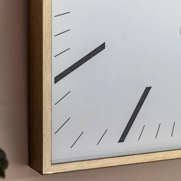 Cedar & Sage Penhurst Square Wall Clock 2