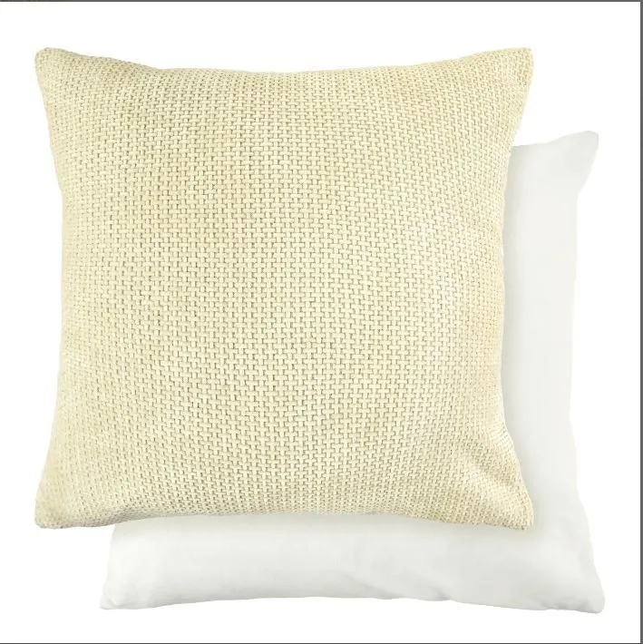 New Edge Blinds Pica Collection Cushion Cover in Cream