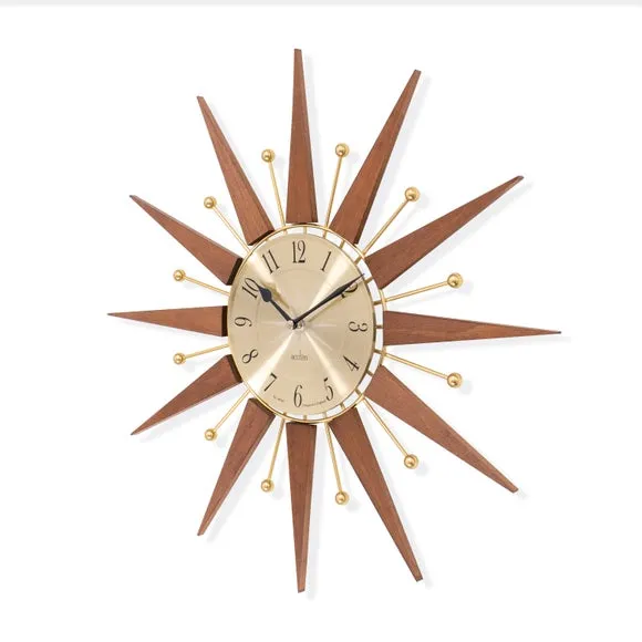 Acctim Wolcott Wooden Wall Clock 3