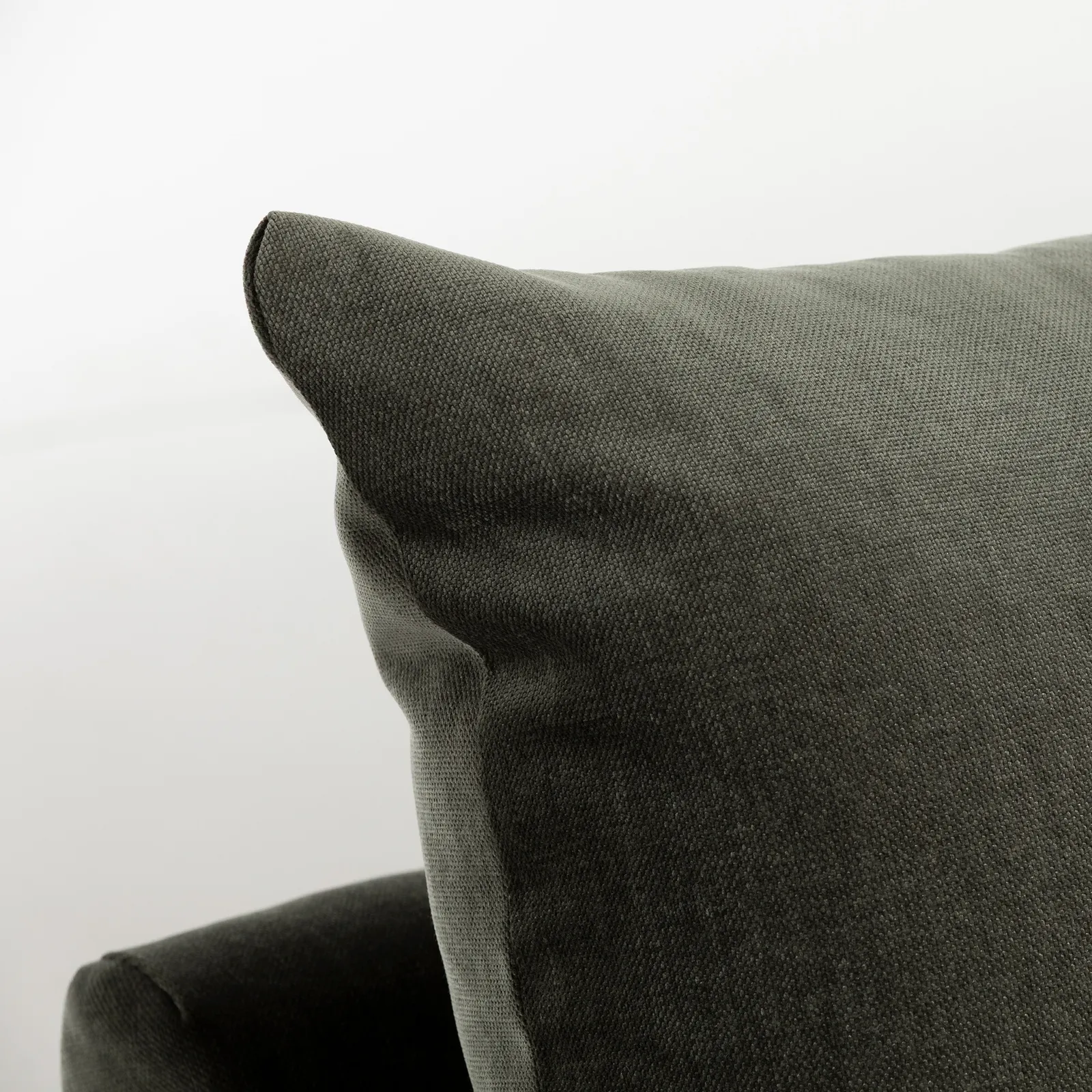 Providence Lhf Modular Corner Modular Sofa, Green Fabric | Barker & Stonehouse 2