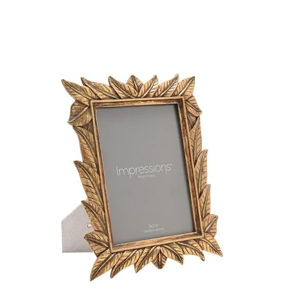 Impressions Leaf Resin Photo Frame 1