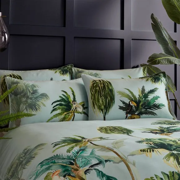 Paoletti Forsteria 100% Cotton Duvet Cover and Pillowcase Set 5