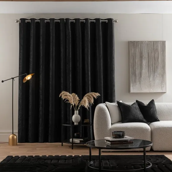 Chenille Eyelet Curtains (Blackout Available) 5
