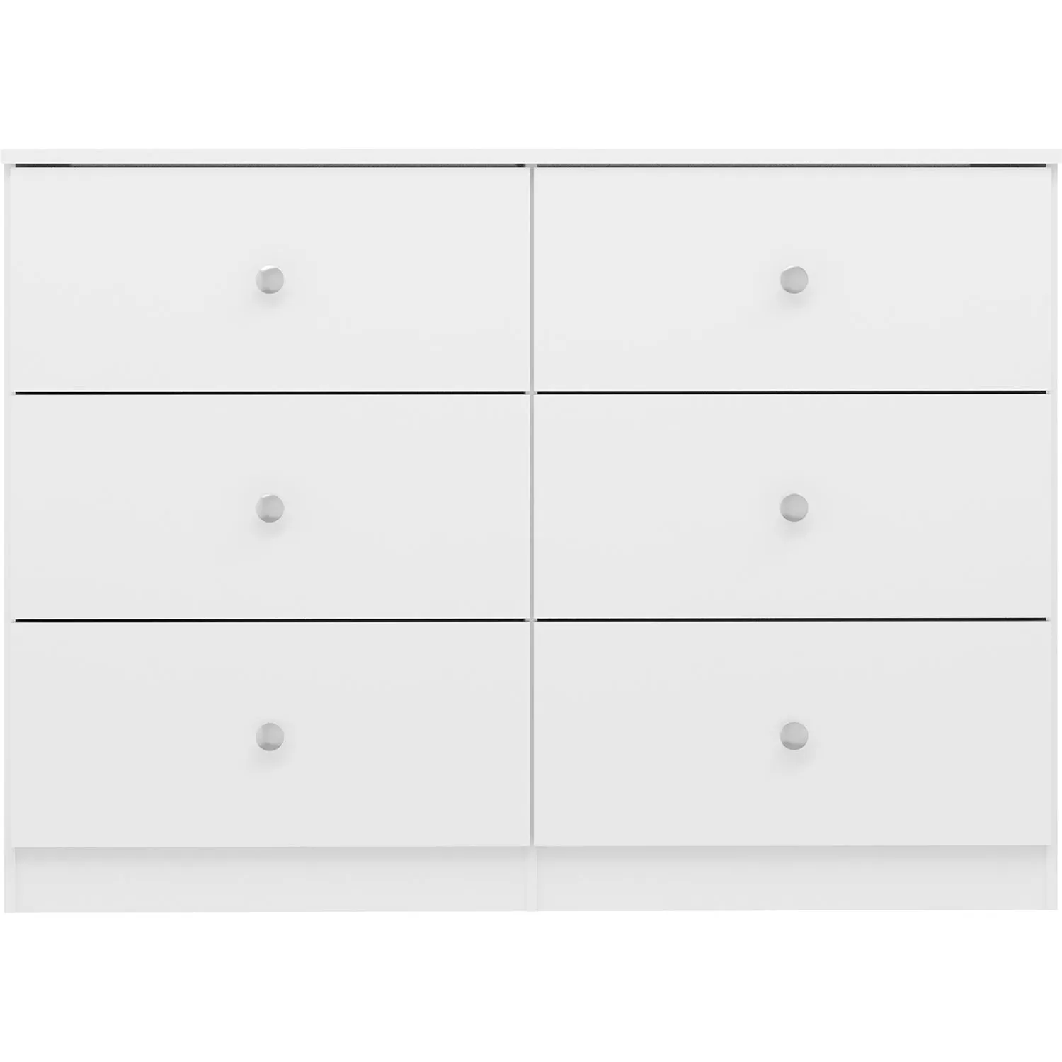 Seconique Denver 6 Drawer Chest in White 3