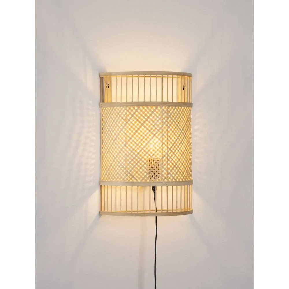 Netlighting Pale Wall Lamp Natural E27 1x12W 5