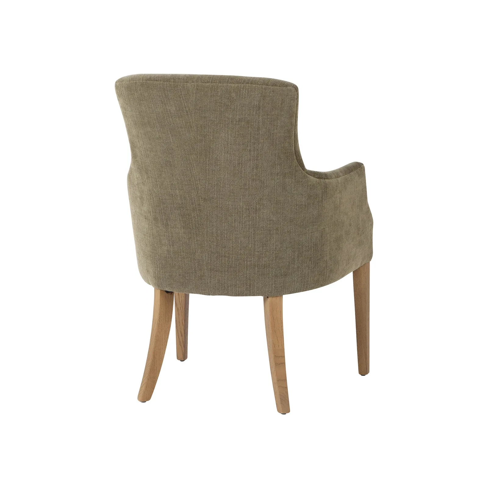 Lockwood Dining Armchair, Green Fabric | Barker & Stonehouse 4