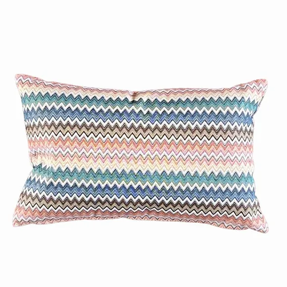 Daro Tapestry Valencia Azure Rectangular Cushion 2