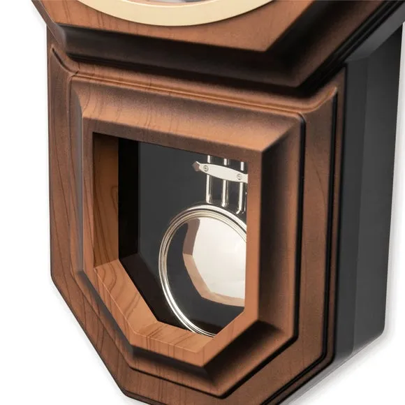 Acctim Woodstock Dark Wood Wooden Wall Clock 4