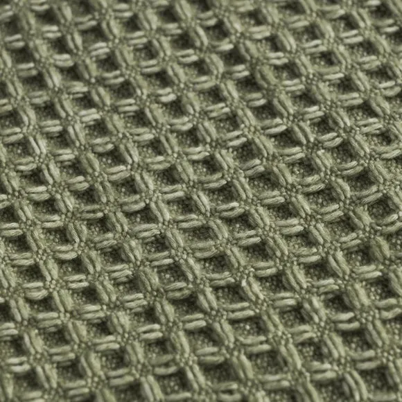 Chunky Waffle Throw Blanket 2