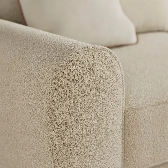 Layton Boucle Corner Trundle Storage Sofa Bed 5