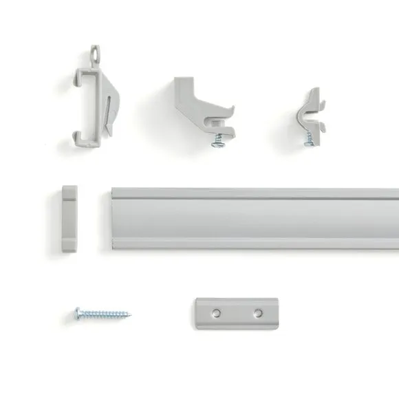 Aluminium Pencil Pleat Curtain Track 3