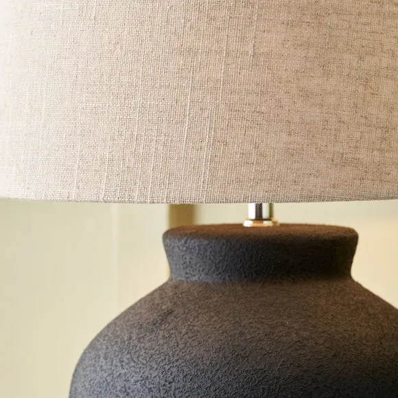 Pacific Lifestyle Areia Sand Textured Ceramic Table Lamp 4