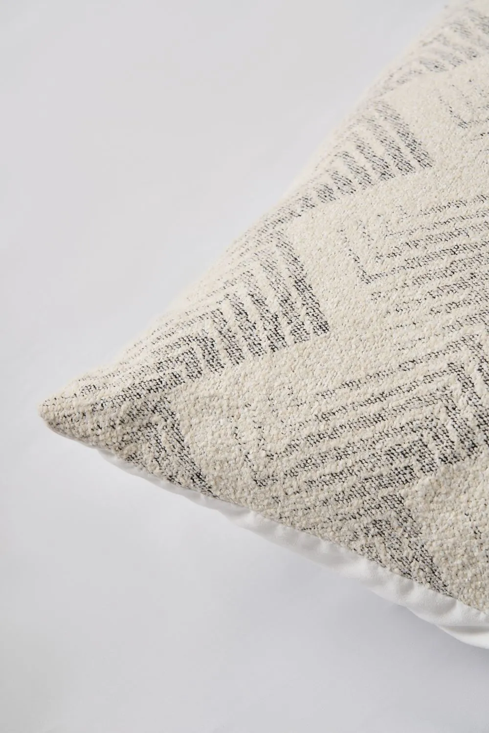 BHS Geo Wave Cushion in Cream 2