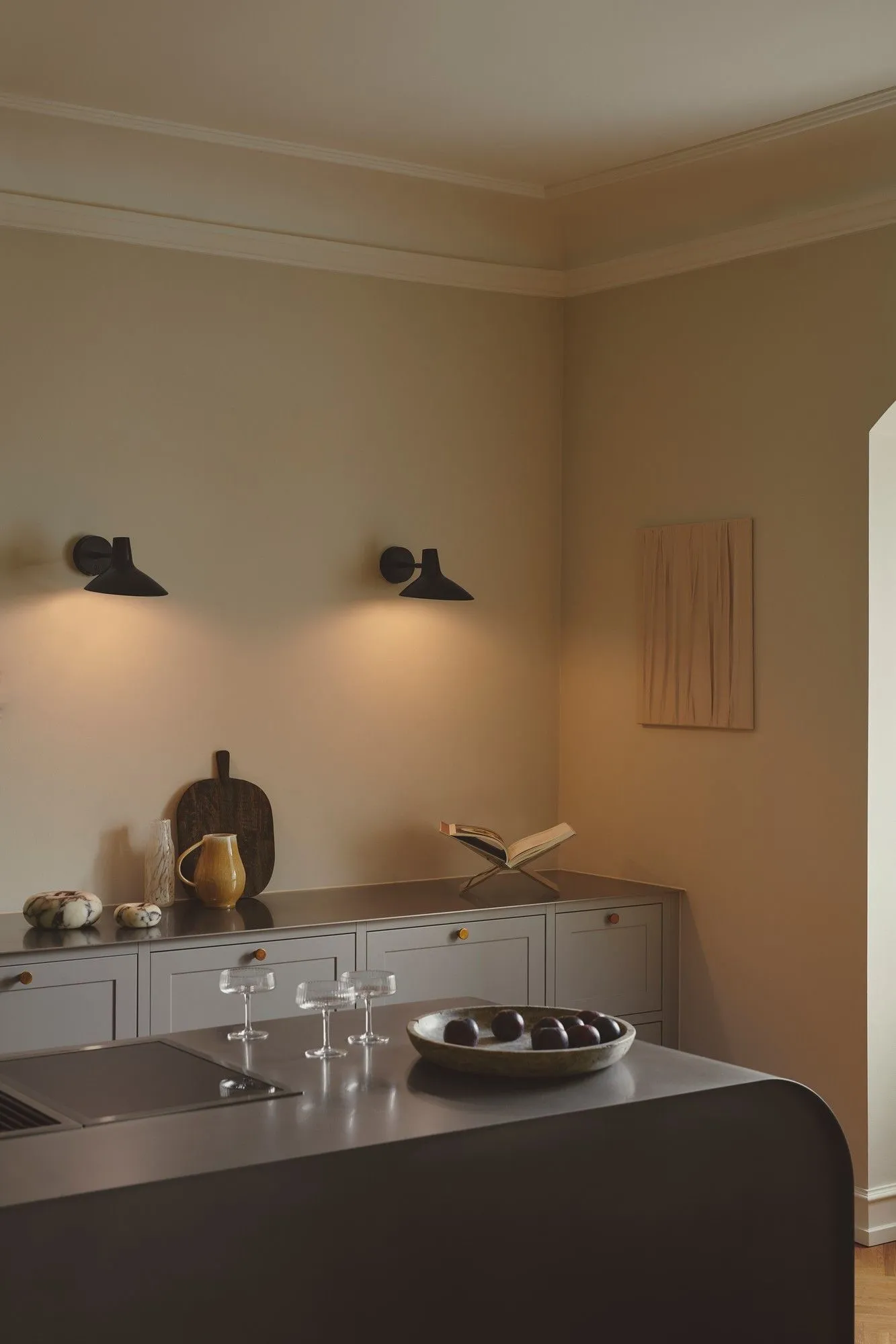Nordlux Darci Wall Light Black Metal Kitchen E14 Switch Plug In/Mains 5