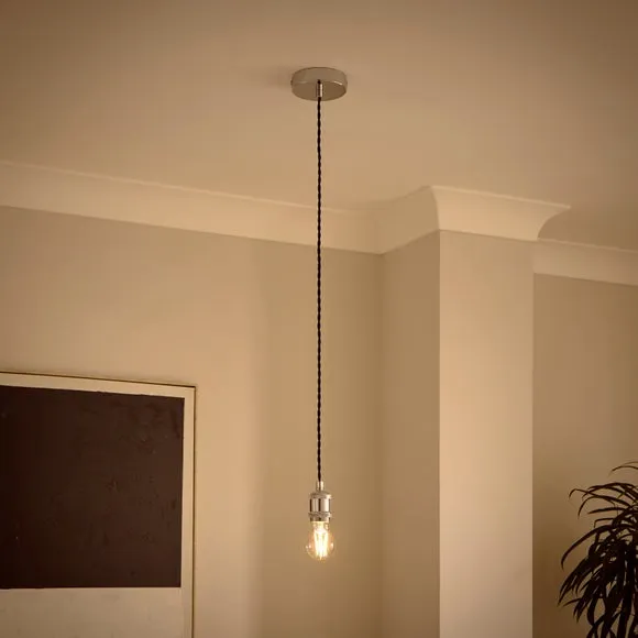 Charlie Industrial Adjustable Pendant Flex Ceiling Light Cable 2