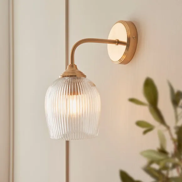 Vogue Leroy Ribbed Wall Light 2