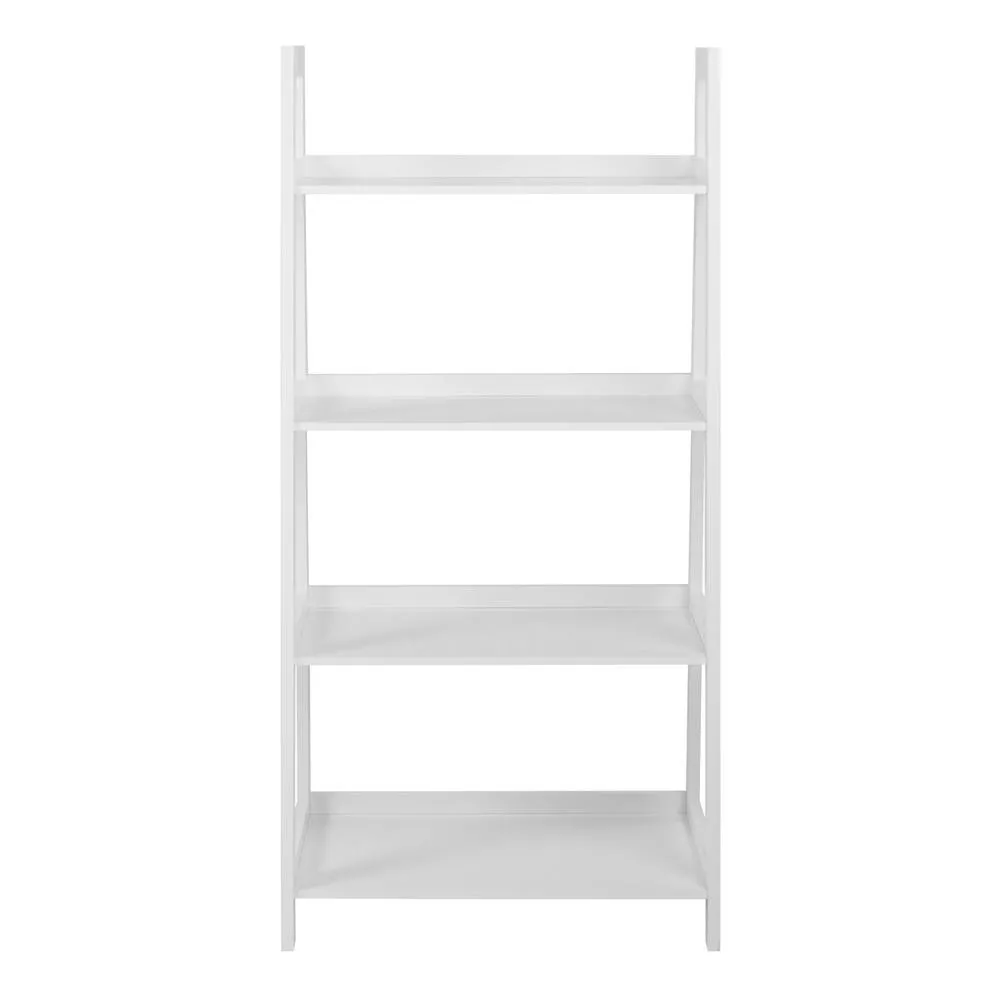 Furniture To Go Wally Bookcase with 4 Shelves in White 2