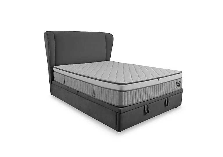 Duo Lorenzo End Lift Ottoman Bed Frame - Super King - Bedroom Furniture