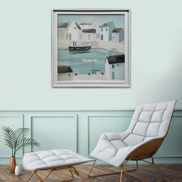 Little Harbour by Claire Henley Framed Canvas