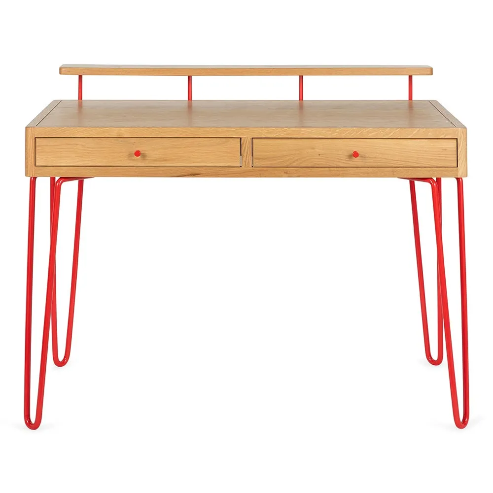 Heal's Brunel Red Edition Desk Oak 3