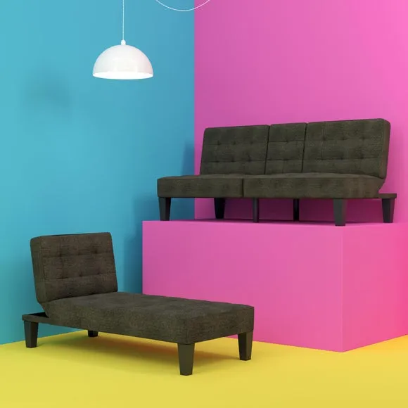 Adalynn Linen Chaise Lounge 3