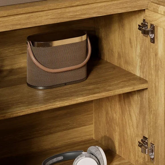 Humphrey Large Sideboard, Mango Wood Effect 3