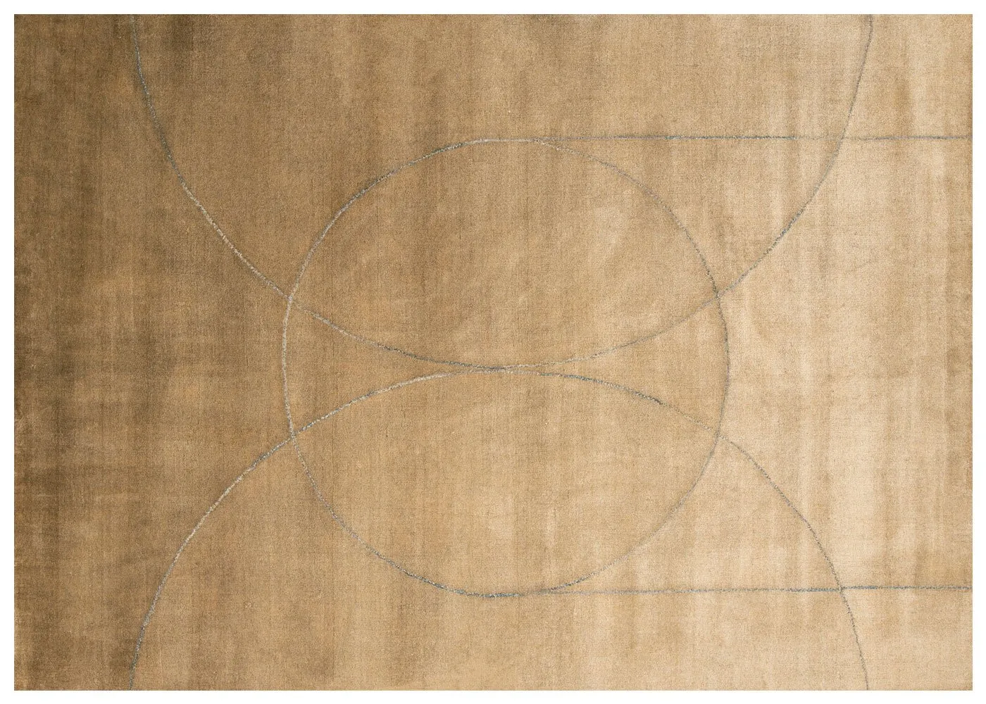 Linie Design Circulus Rug Gold 140cm x 200cm
